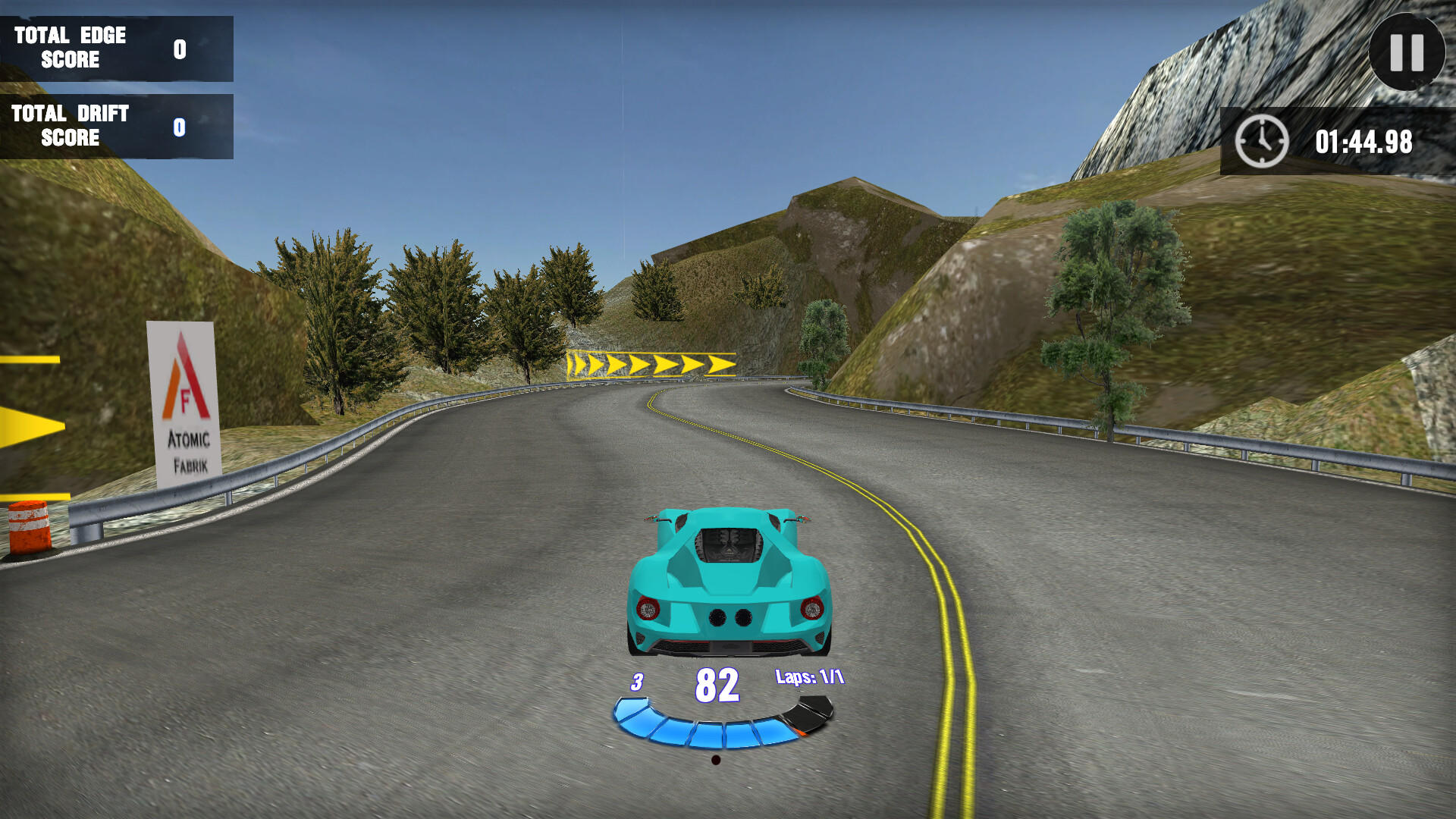 Screenshot of Need for Drifting