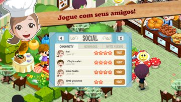 Captura de Tela do Jogo Restaurant Story: Hearty Feast