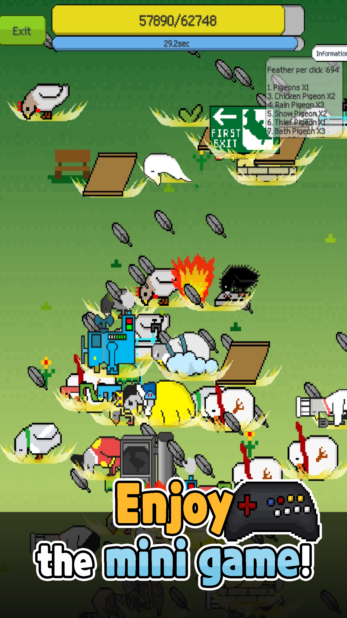 Pigeon Raising Game Screenshot