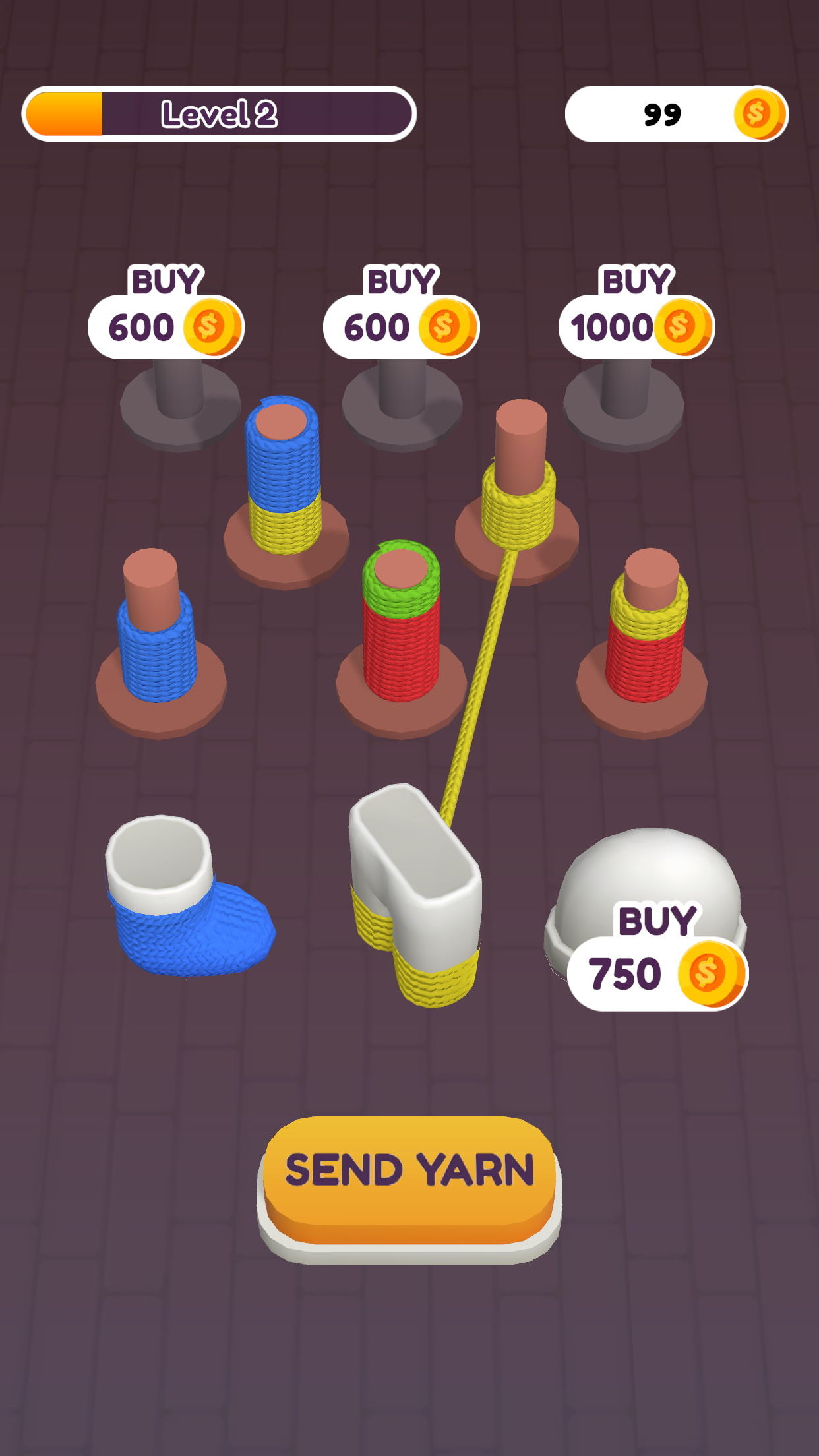 Knitting Sort ภาพหน้าจอเกม