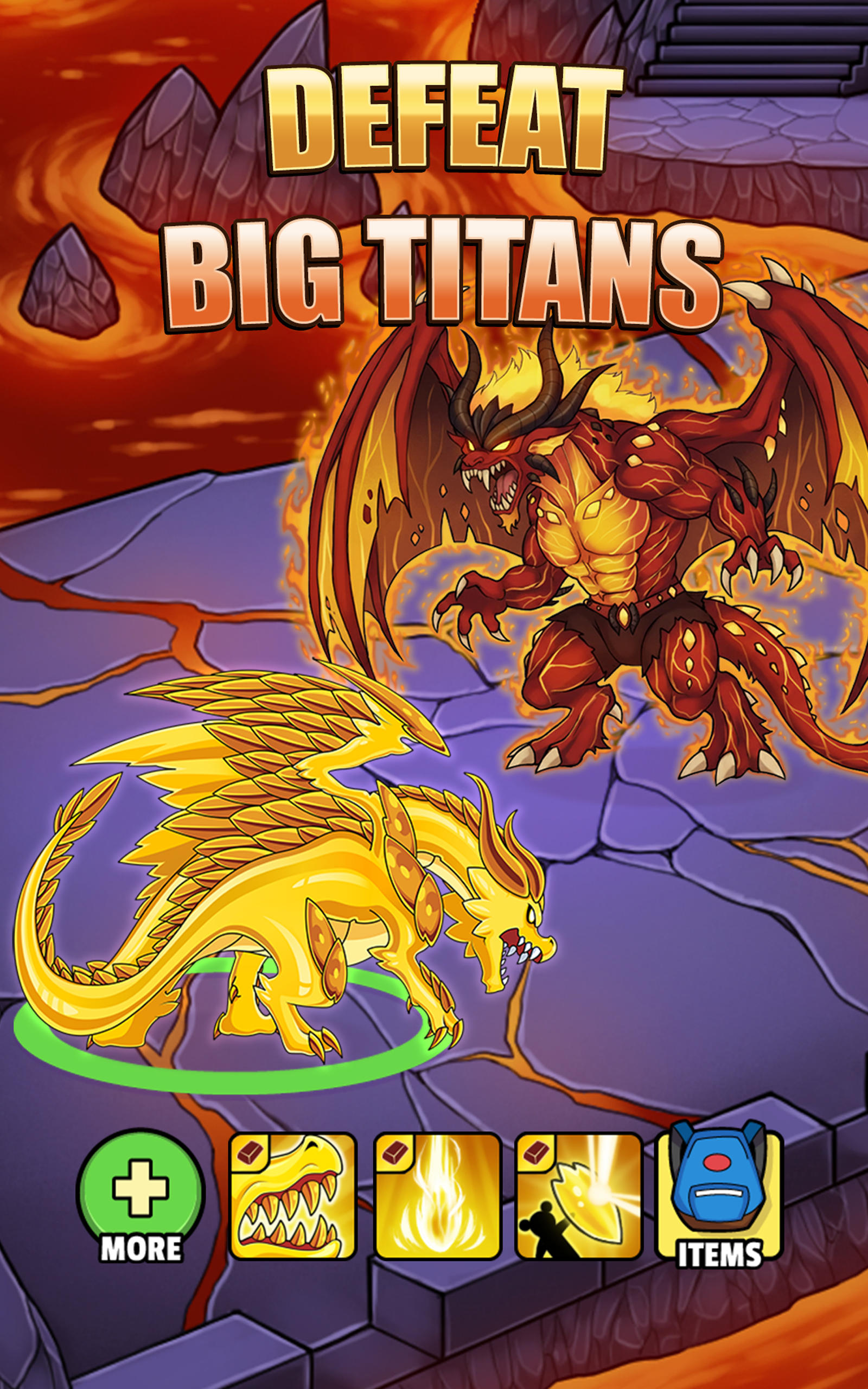 Dynamons World ภาพหน้าจอเกม