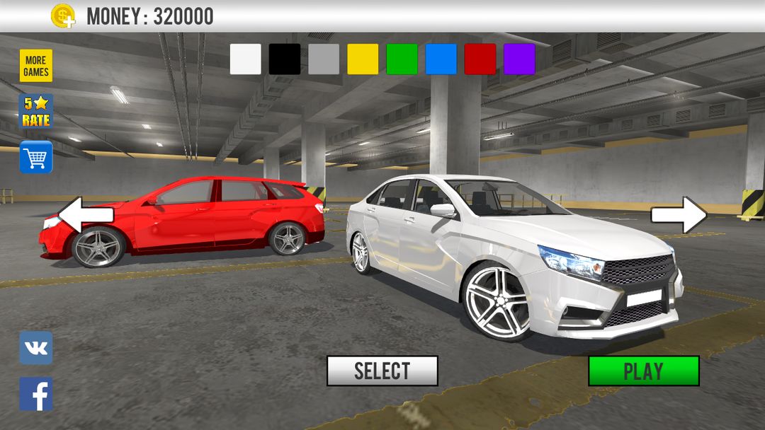 Vesta Racing screenshot game