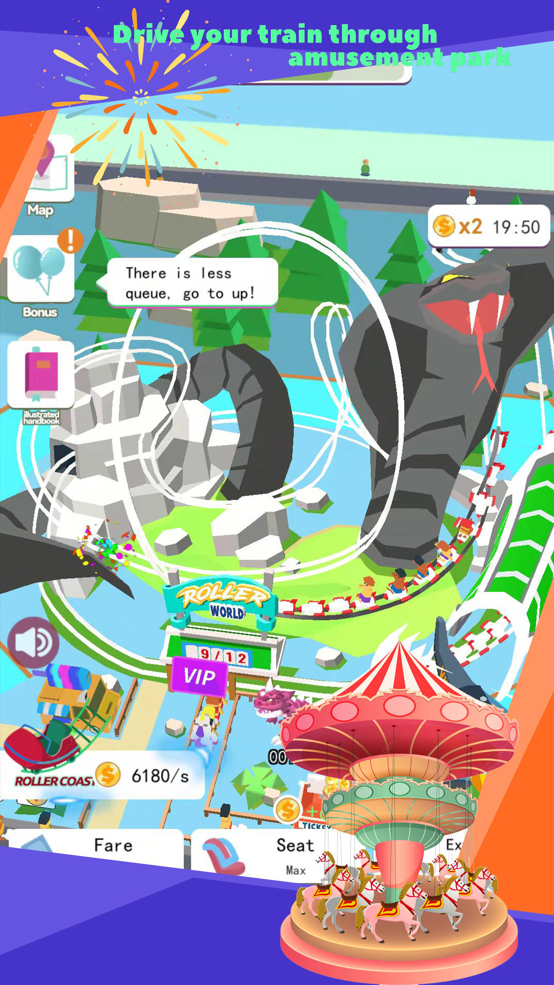 Roller Coaster Park Simulator android iOS apk download for free TapTap