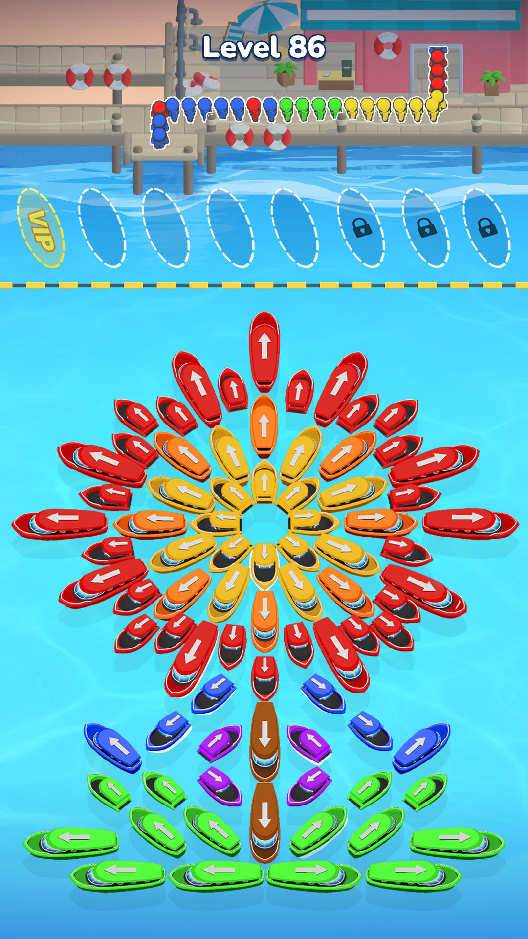 Boat Mania Game Screenshot