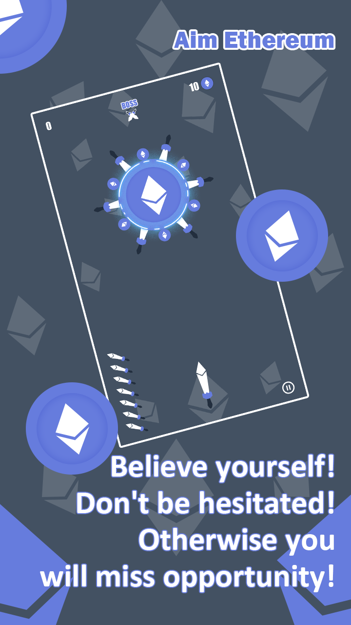 Aim Ethereum-Beat Boss! Game Screenshot