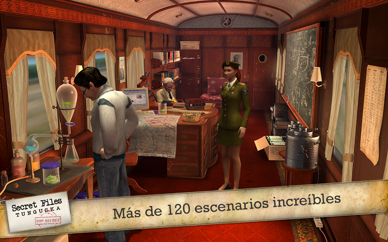 Captura de Pantalla del Juego Secret Files: Tunguska