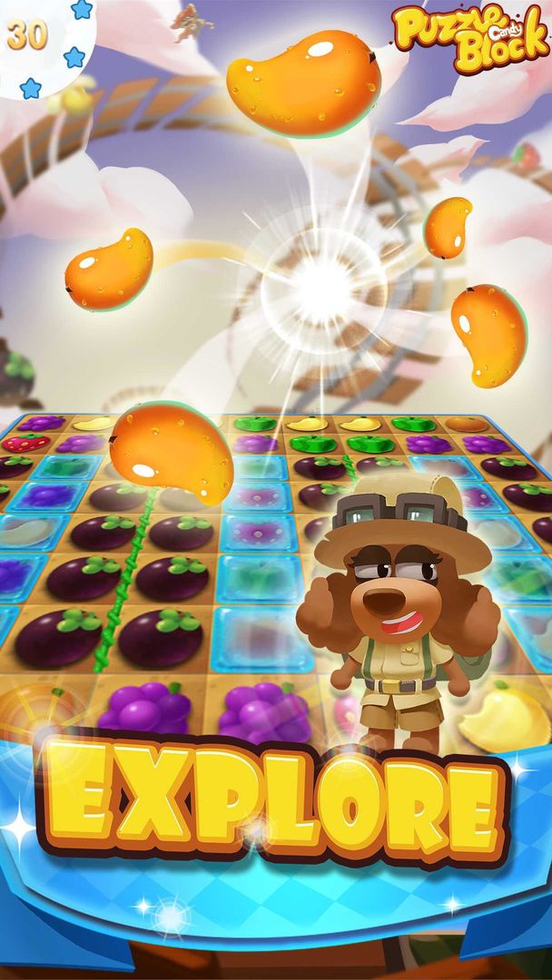 Screenshot of Puzzle Candy Block