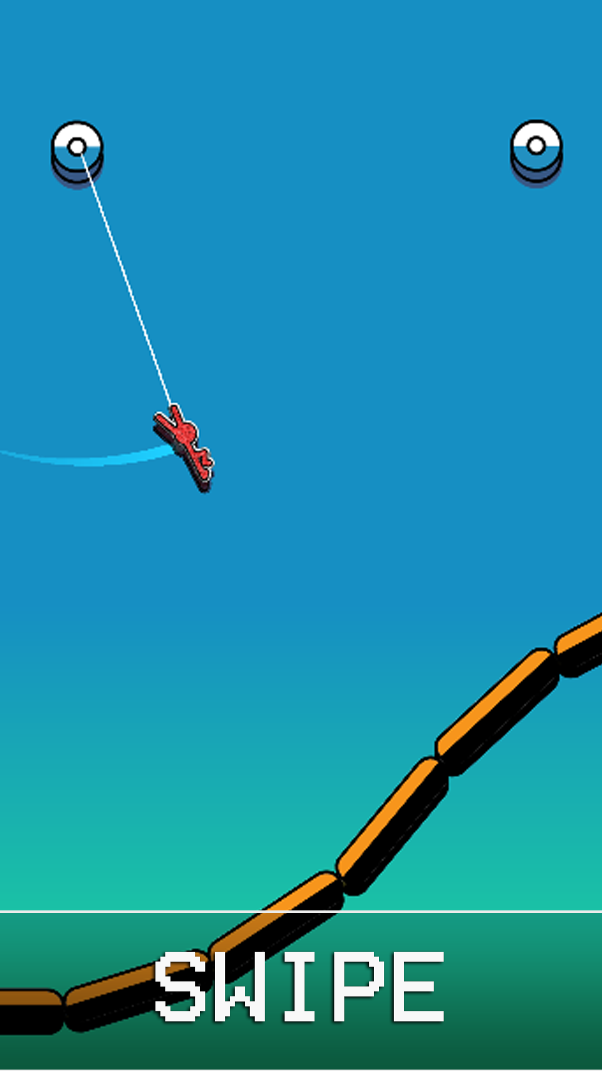 Cuplikan Layar Game Stickman Jump - Stack Through Platforms