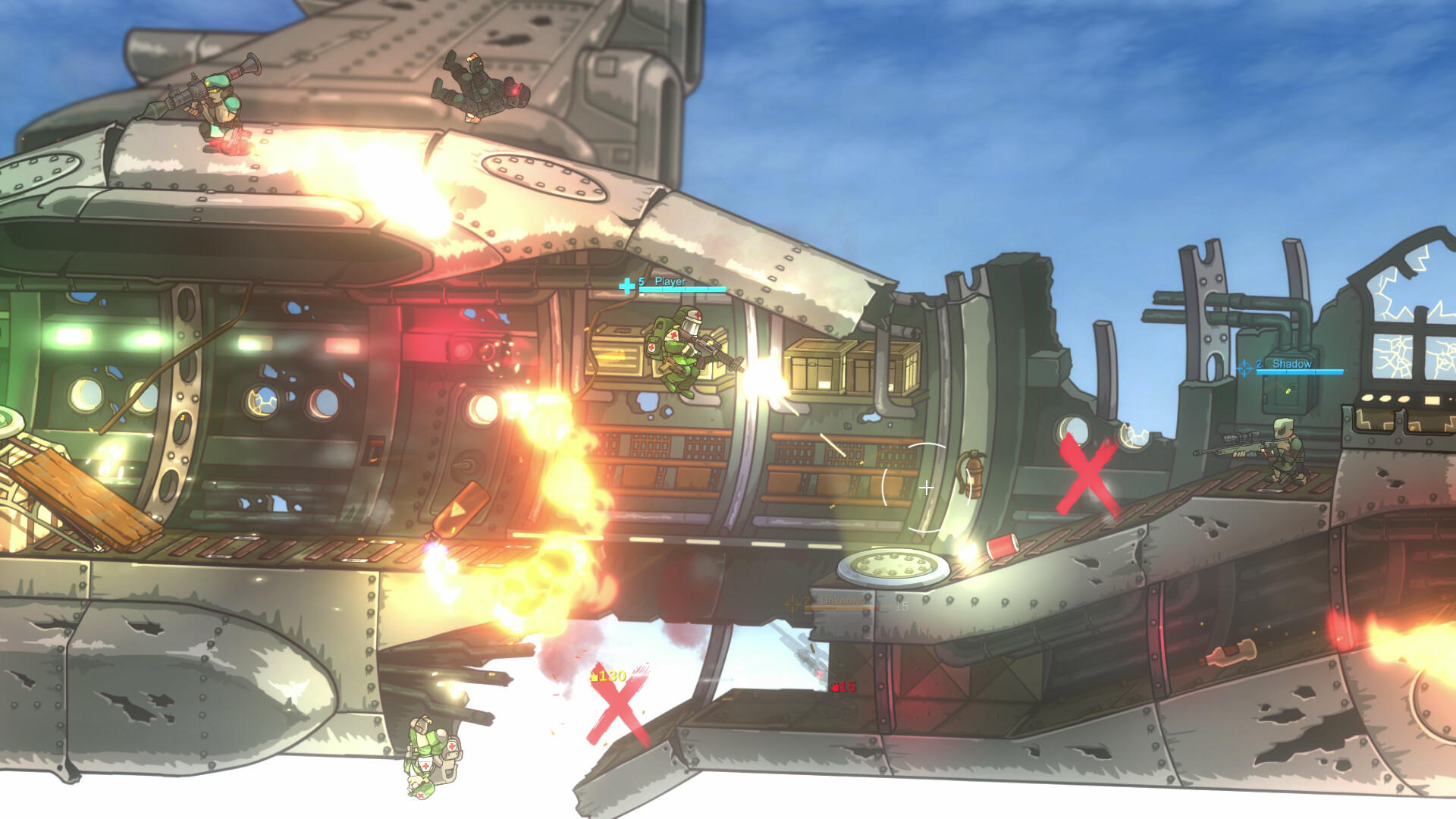 Strike Force Heroes Game Screenshot