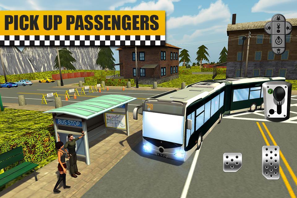 Screenshot 1 of Bus & Taxi Driving Simulator 1.5