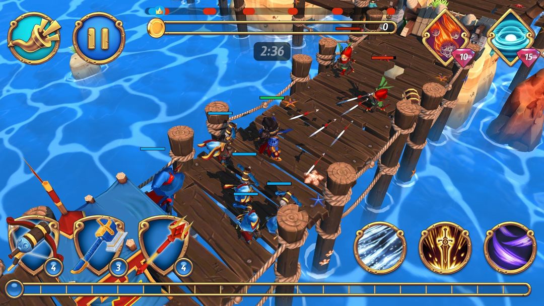 Screenshot of Royal Revolt 2: Tower Defense