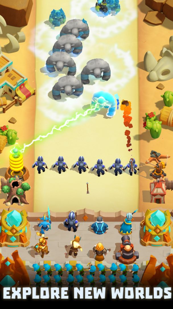 Wild Castle: Tower Defense TD screenshot game
