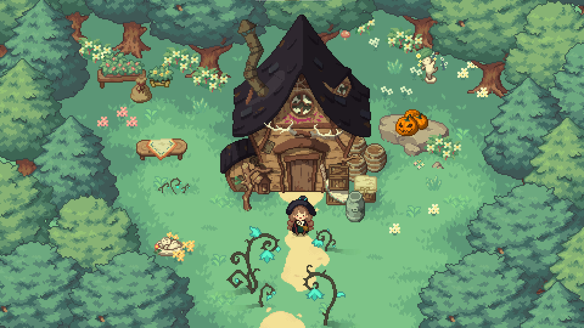 Screenshot 1 of Pequeña bruja en el bosque 