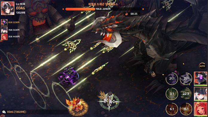 데몬스쿼드 키우기: 신규 서버 오픈 Game Screenshot