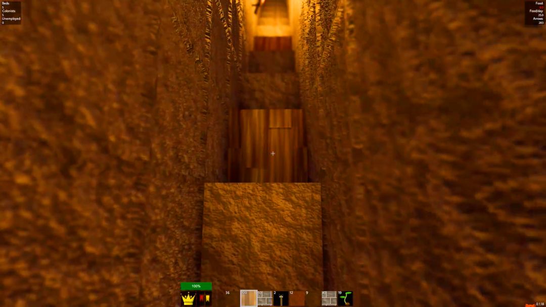 Screenshot of Colony survival