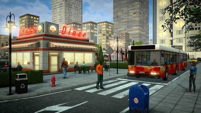 Bus Simulator PRO 2017 Game Screenshot