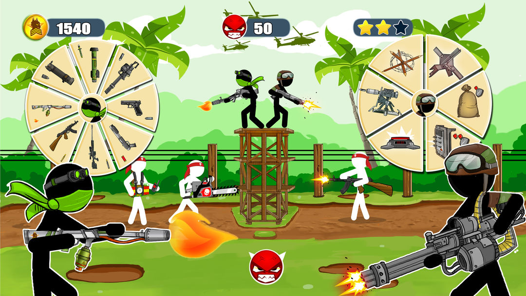 Stickman Army : The Resistance screenshot game