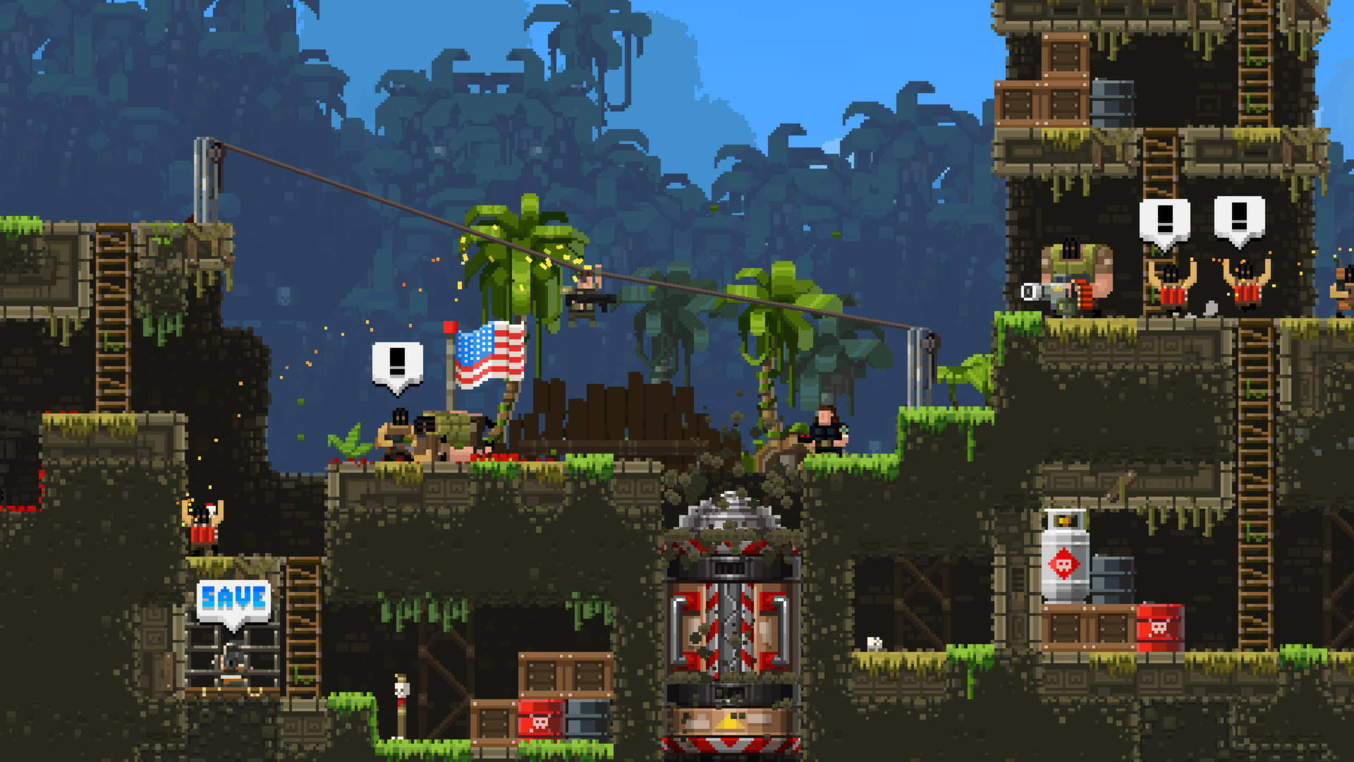 Broforce Game Screenshot