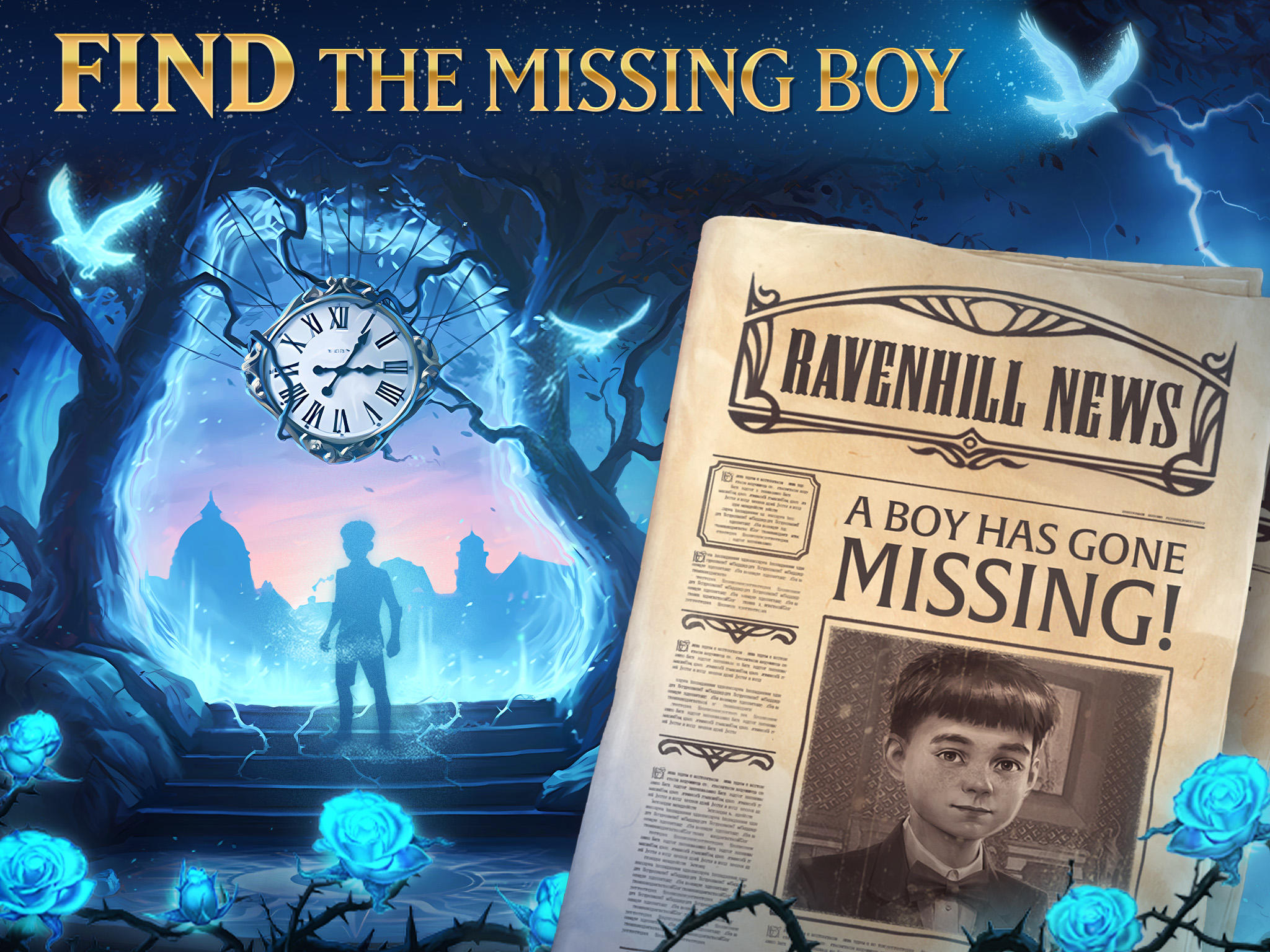 Cuplikan Layar Game Ravenhill: Find Hidden Objects