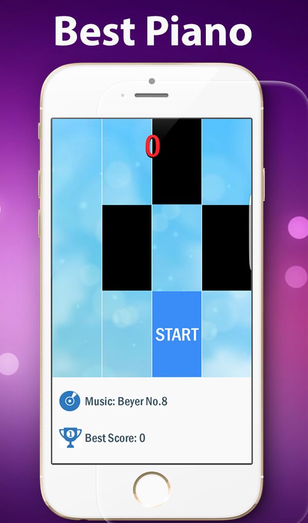 Screenshot of Piano Tiles 2