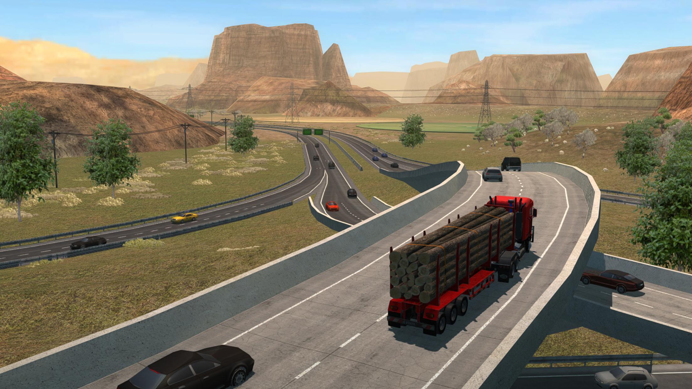 Truck Simulator PRO 2 Game Screenshot