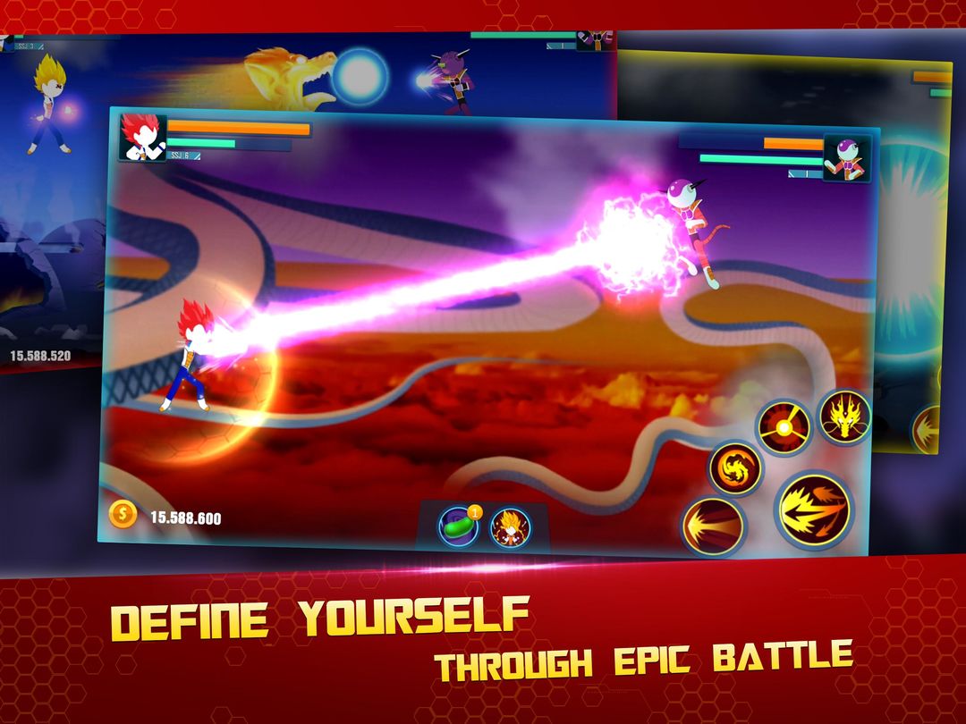 Stick Z: Super Dragon Fight ภาพหน้าจอเกม