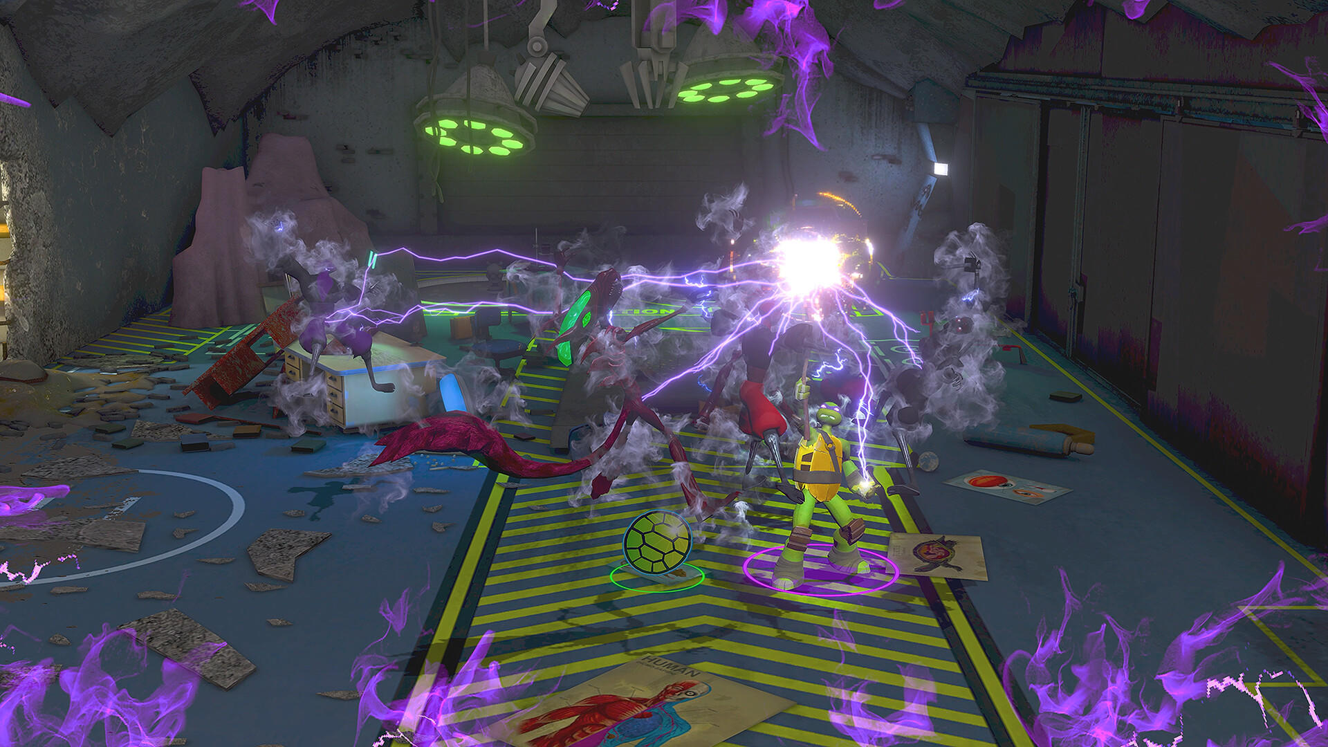 Screenshot of Teenage Mutant Ninja Turtles Arcade: Wrath of the Mutants