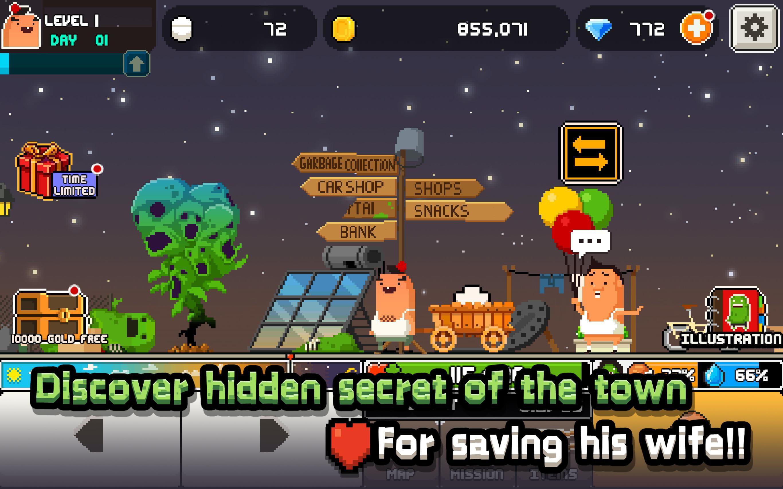 My Zombie Wife Game Screenshot