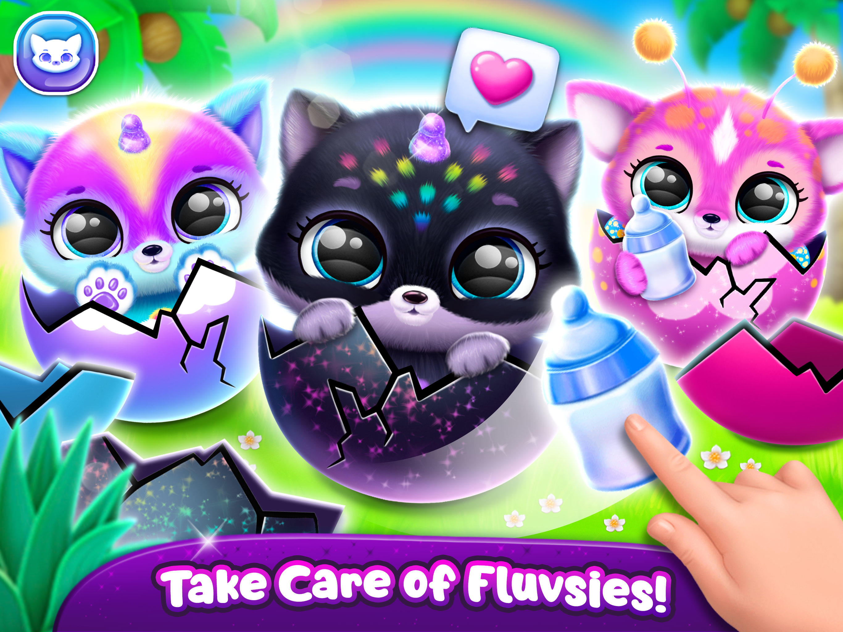 Fluvsies Pocket World Game Screenshot