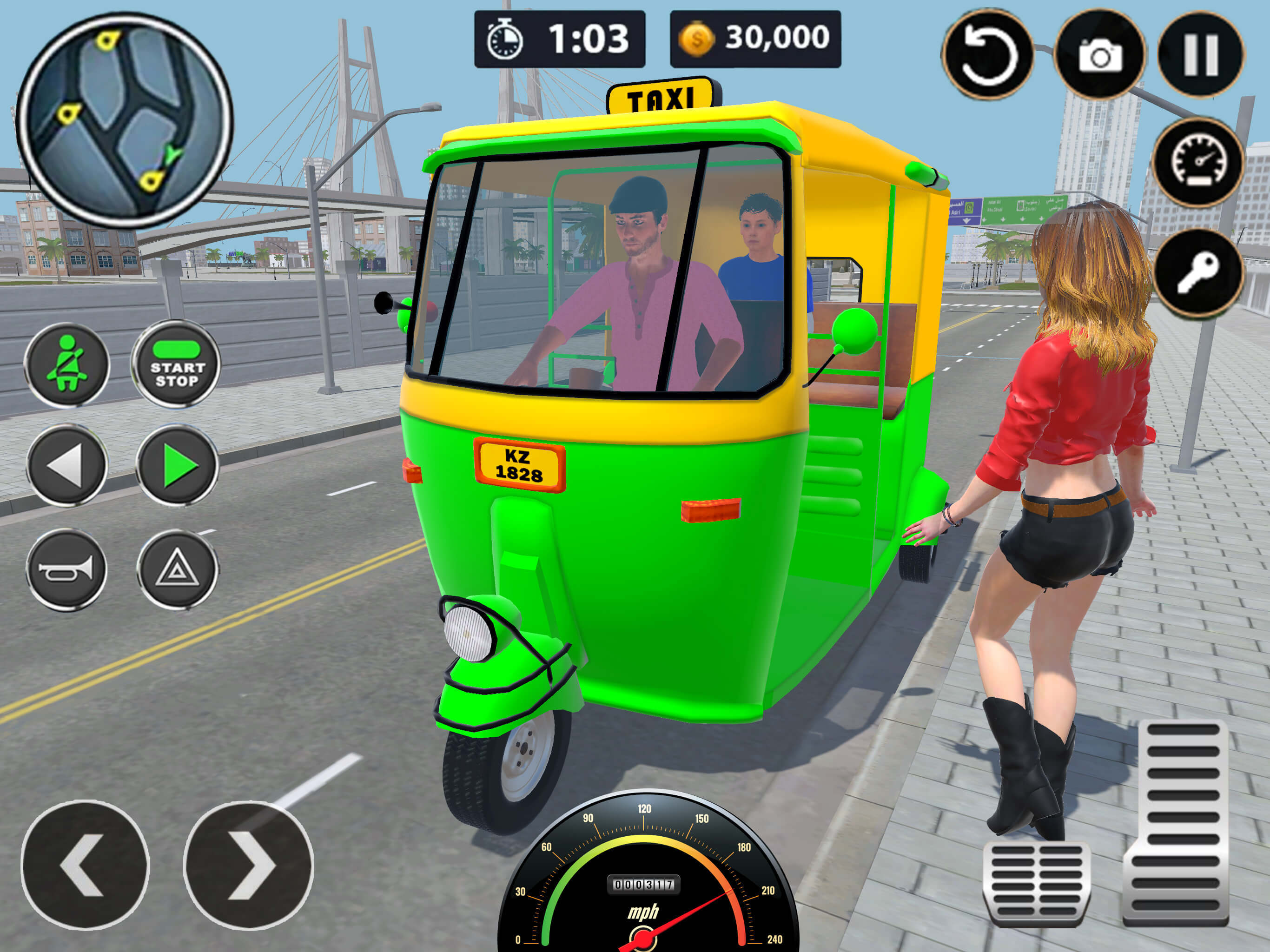 Screenshot of Tuk Tuk Auto - Rickshaw Games