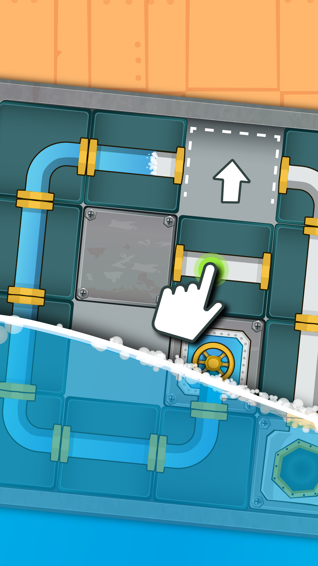 Screenshot of Unblock Water Pipes