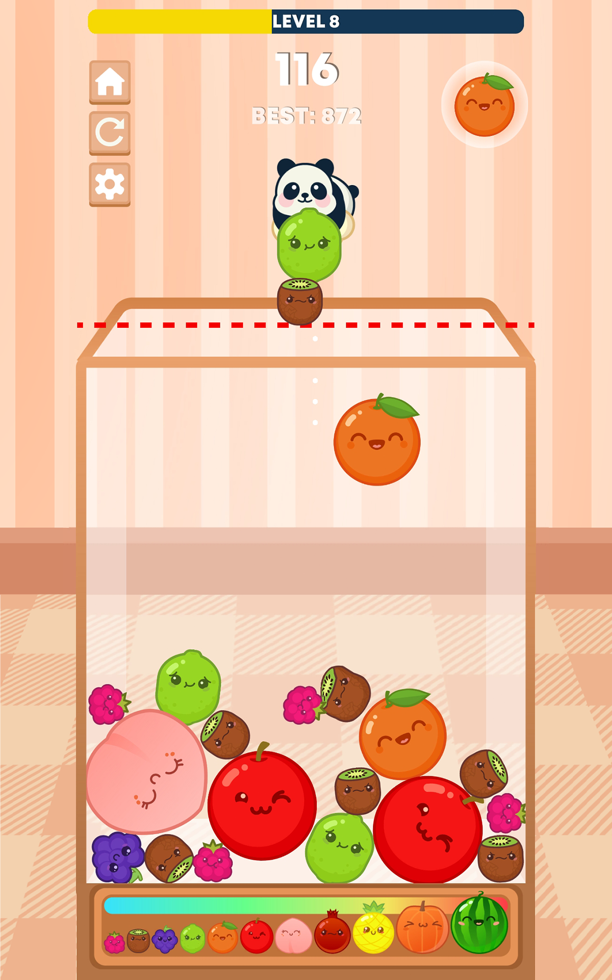 Watermelon Game: Panda Merge遊戲截圖