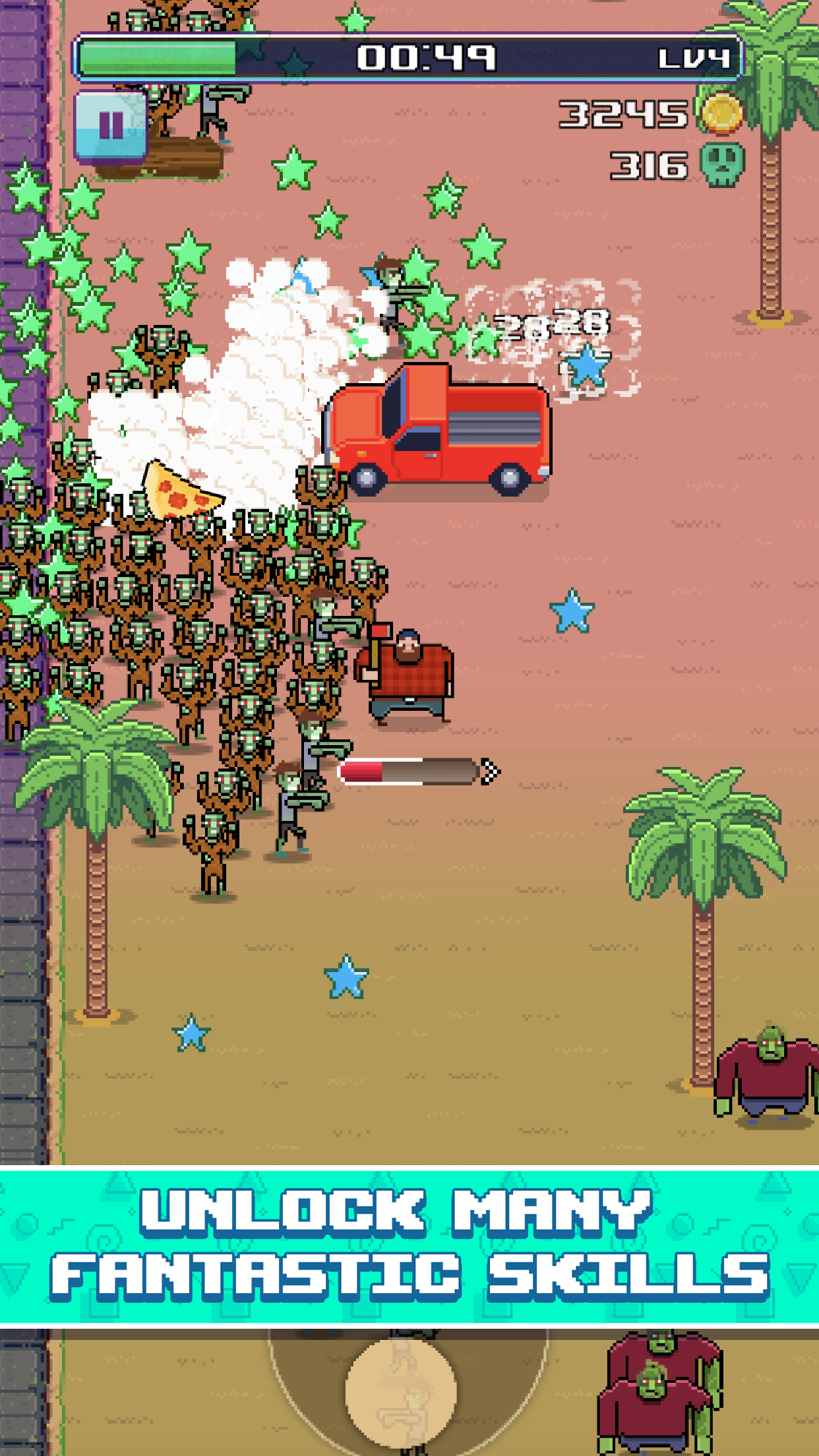 Timberman Survival Game Screenshot