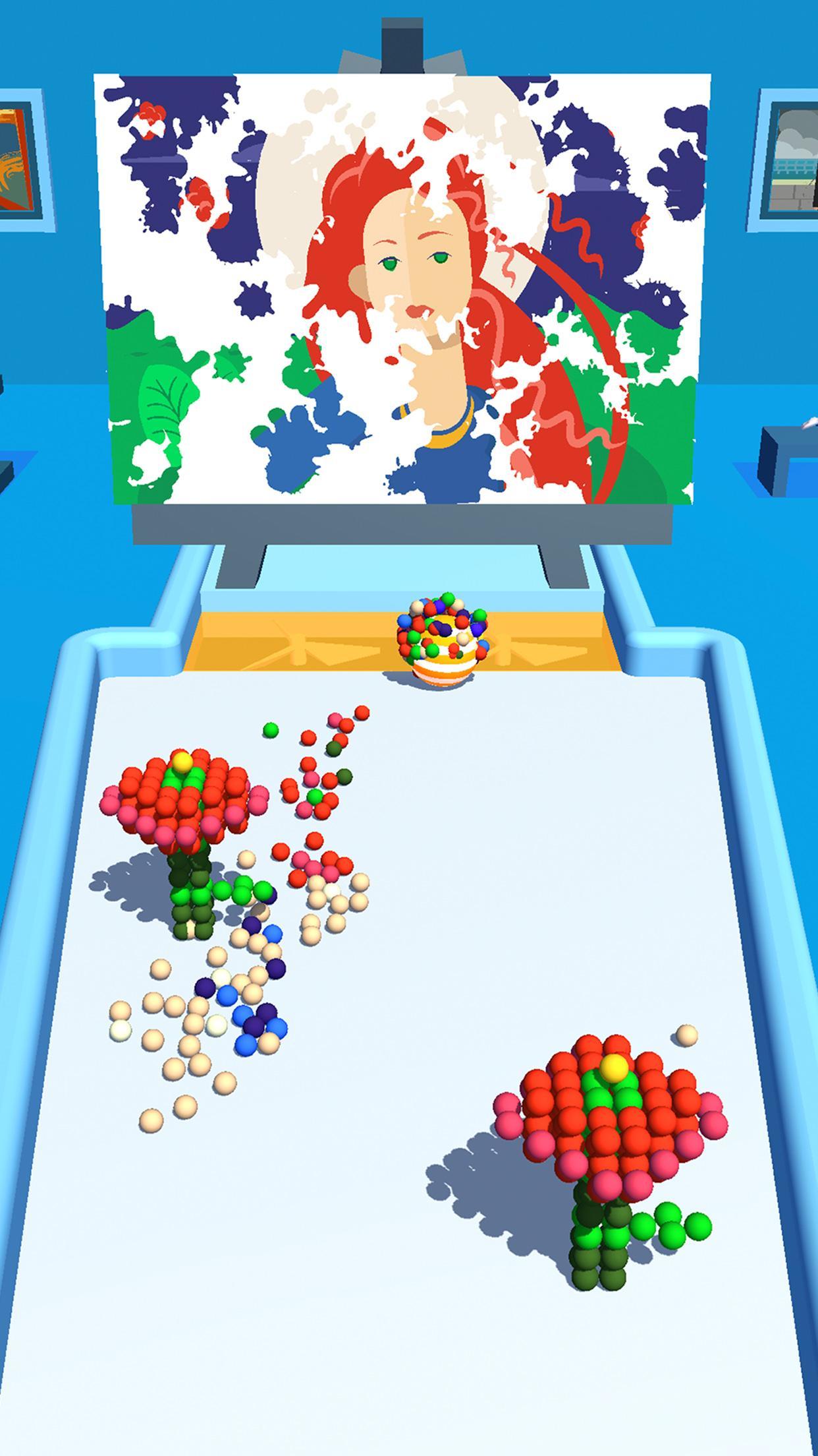 Art Ball 3D: Canvas Puzzle Game Screenshot