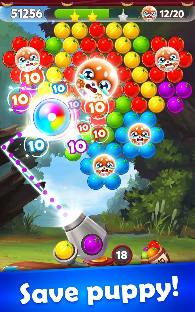 Screenshot of Bubble Kingdom