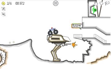 Paper Racer - stickman racing Game Screenshot