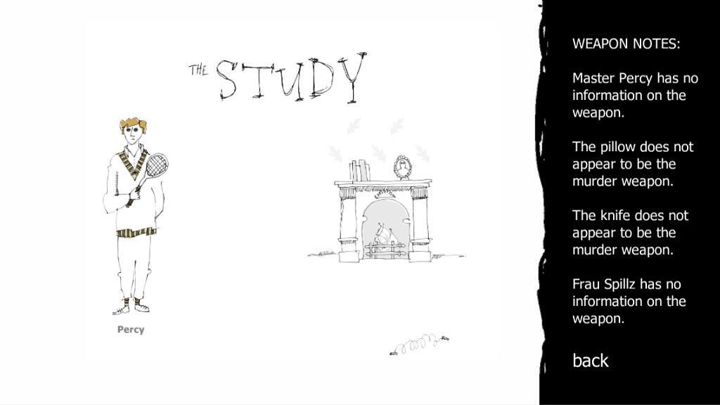 A Matter of Murder Game Screenshot