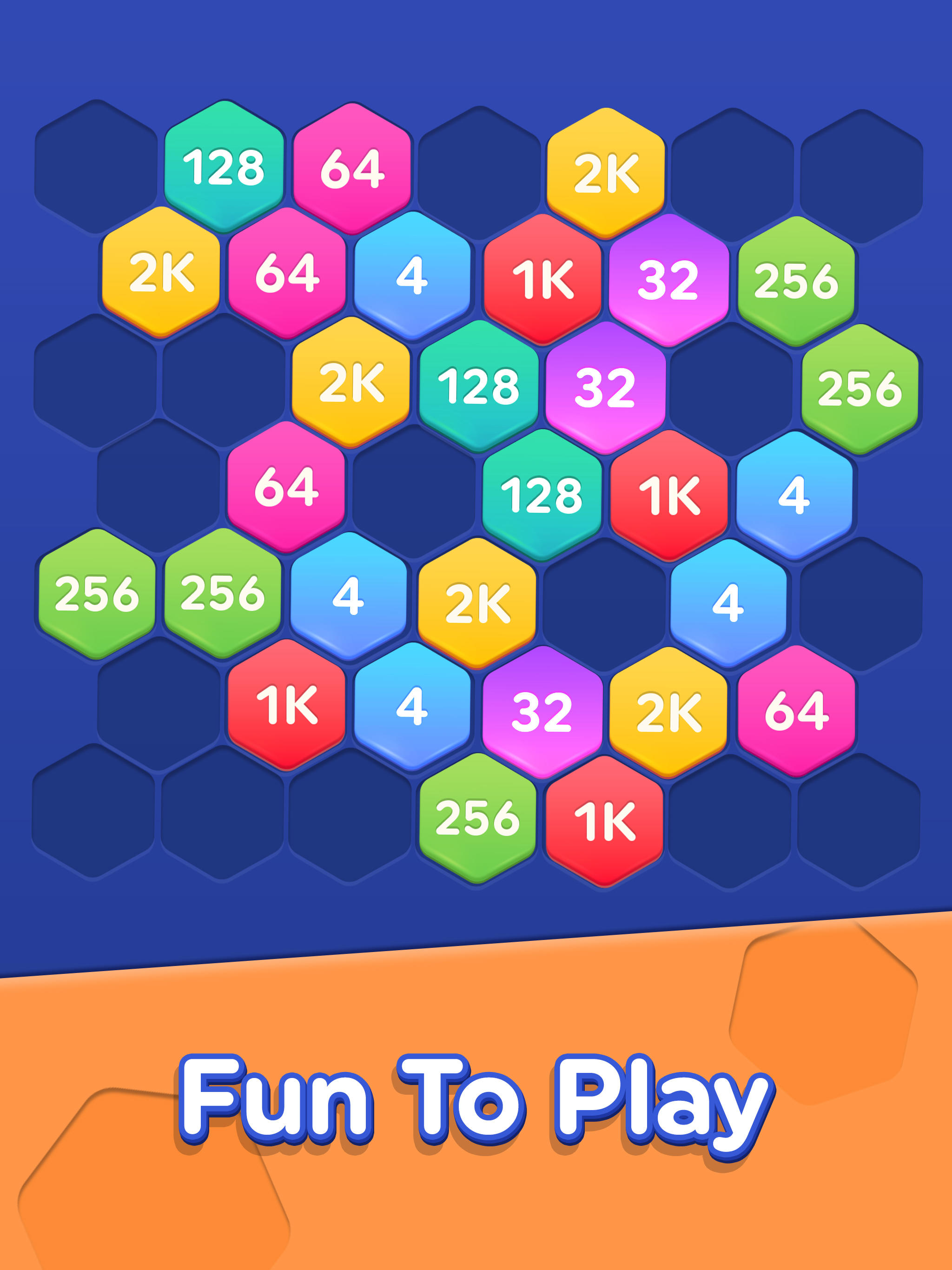 Скриншот игры Merge Number 2048