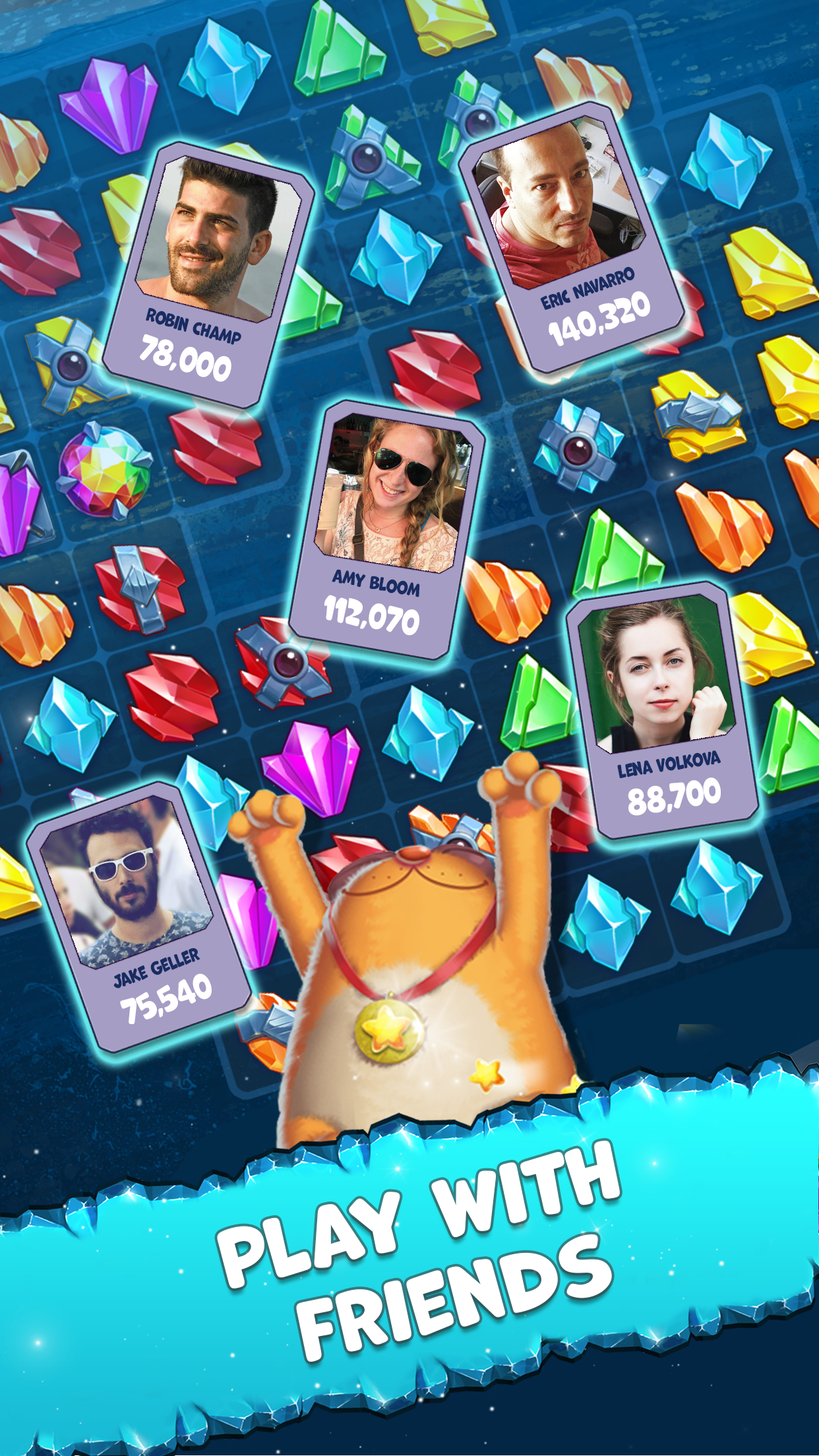 Viber Diamond Rush 게임 스크린샷