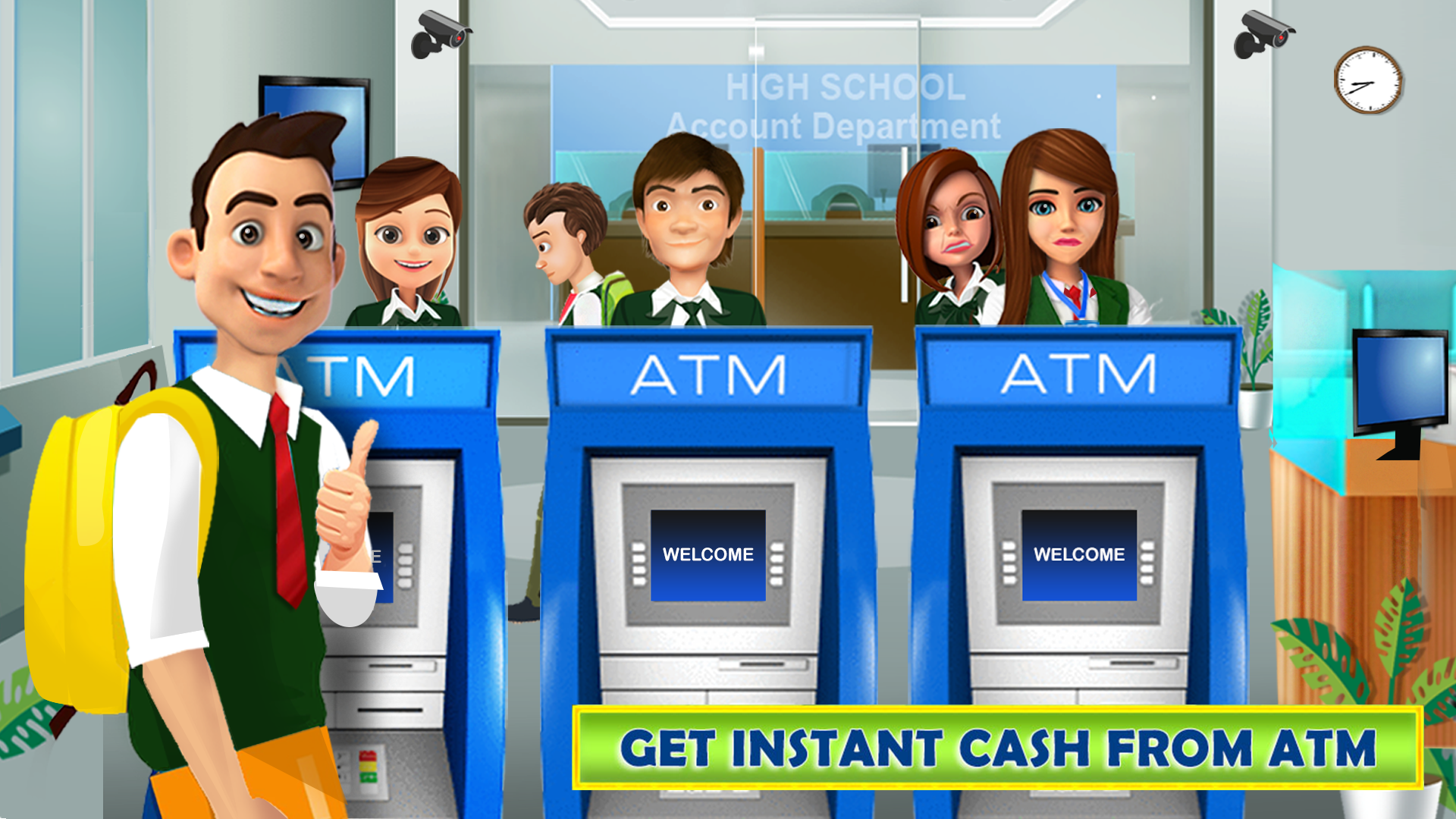 School Cashier Games For Girls Game Screenshot