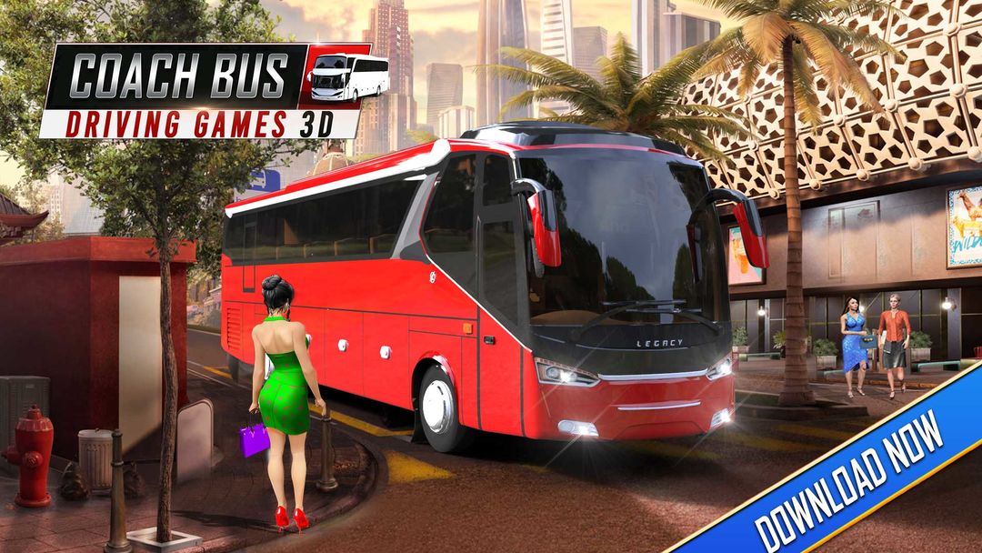 Screenshot of Coach Bus 3D Driving Games
