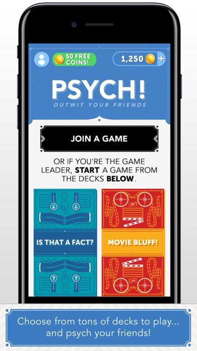 Psych! Outwit Your Friends screenshot game