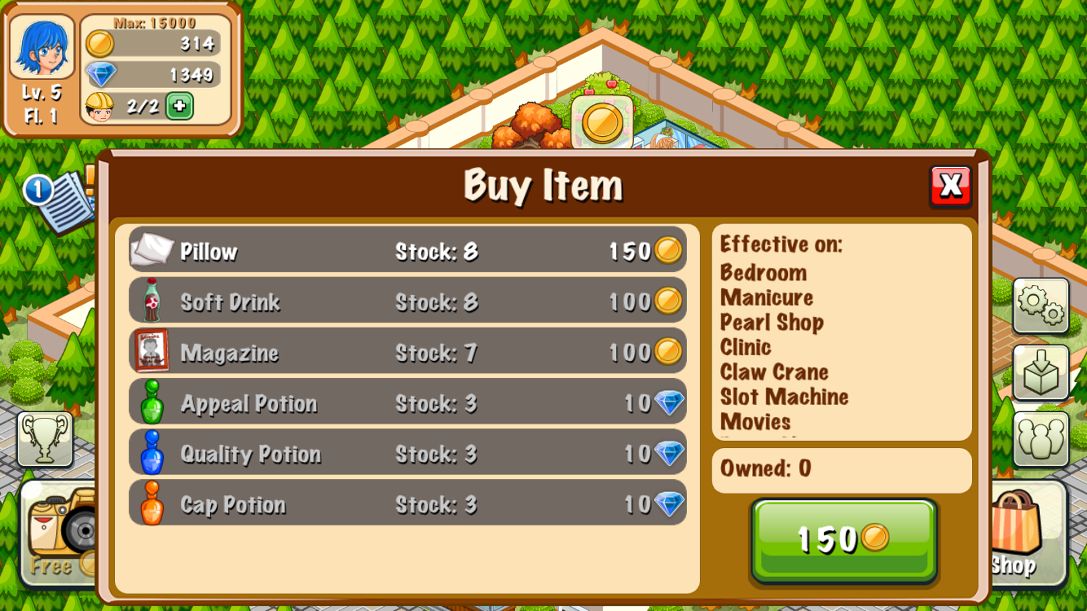 Cuplikan Layar Game Hotel Story: Resort Simulation