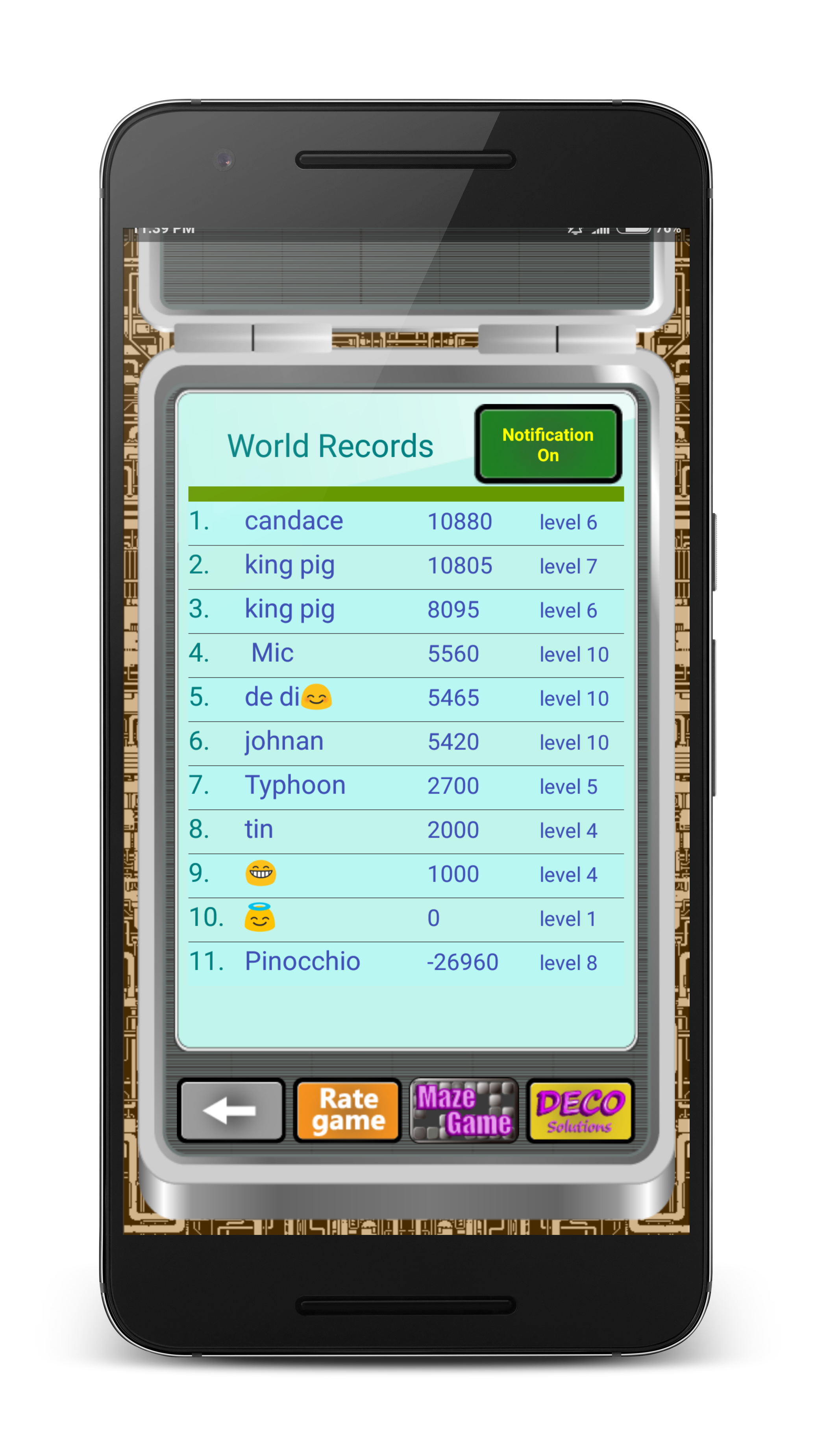 Digital War Game Screenshot