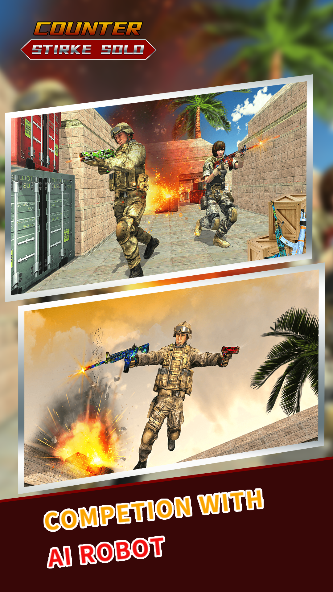 Screenshot of COUNTER STIRKE SOLO