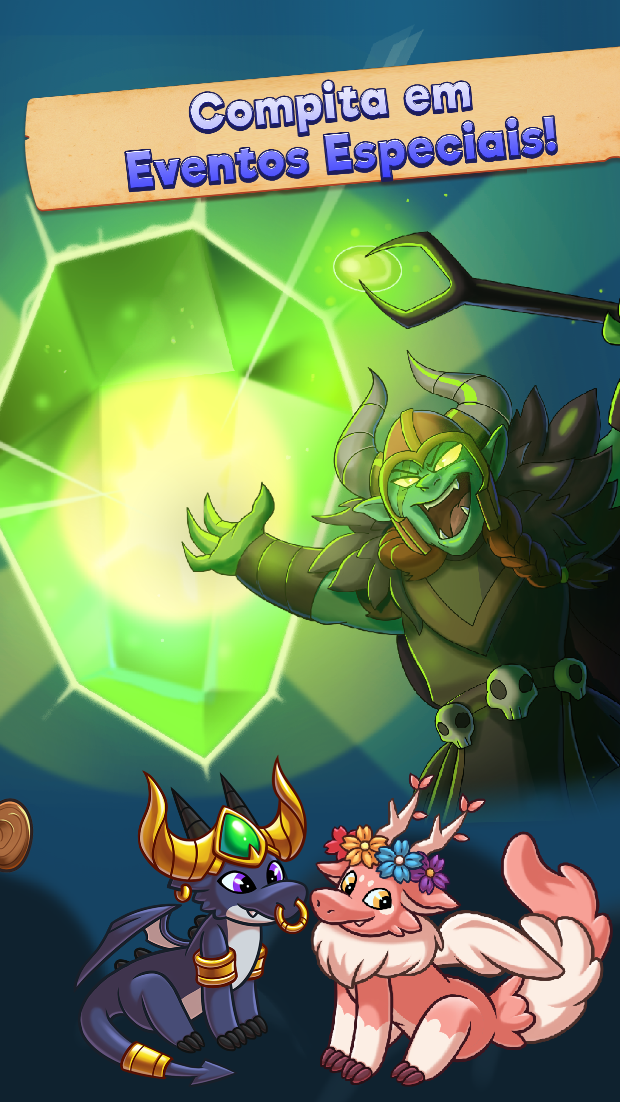 Captura de Tela do Jogo Dragon Idle Adventure