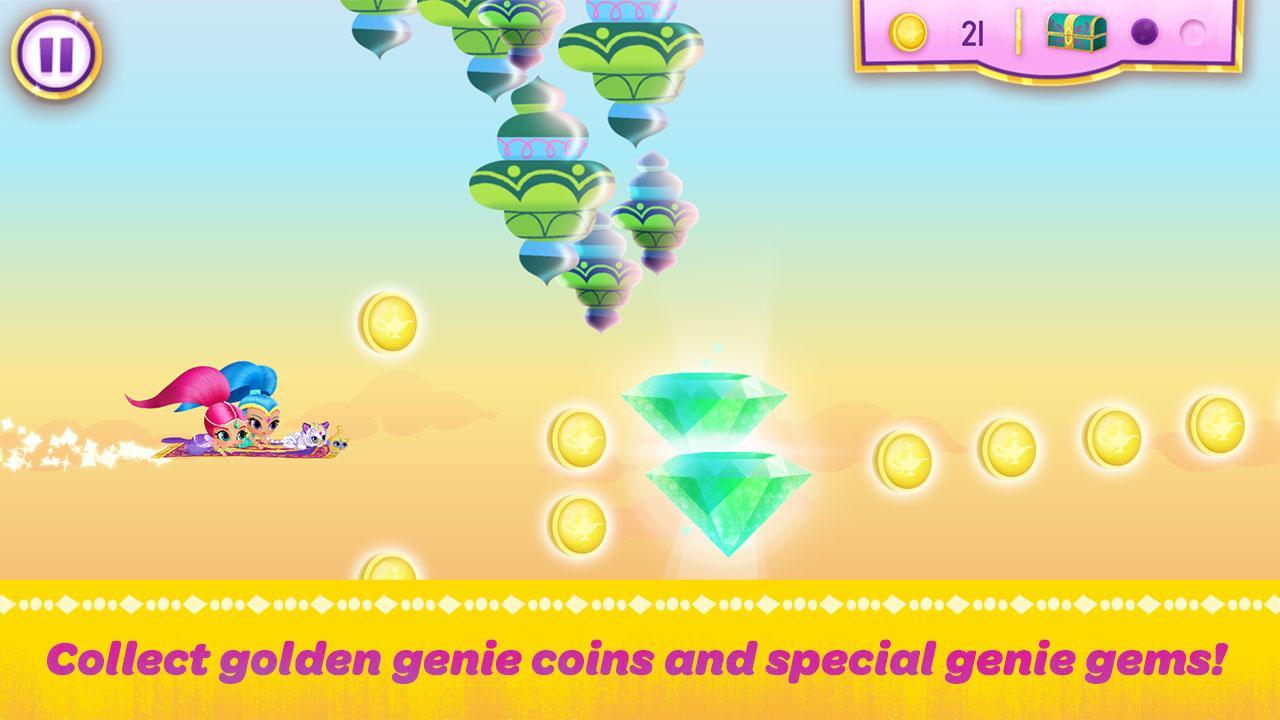 Shimmer and Shine: Carpet Ride Game Screenshot