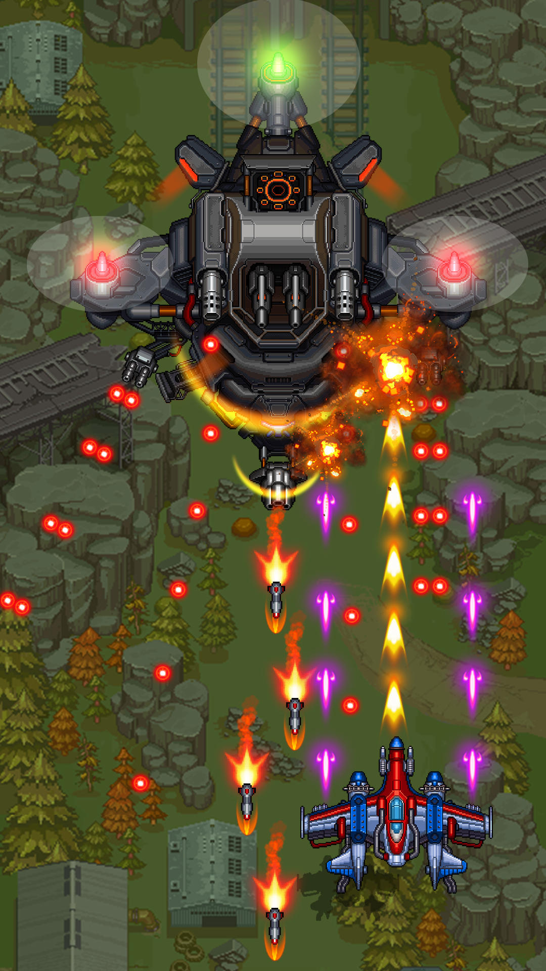 1945 Air Force: 街機飛機射擊 遊戲截圖