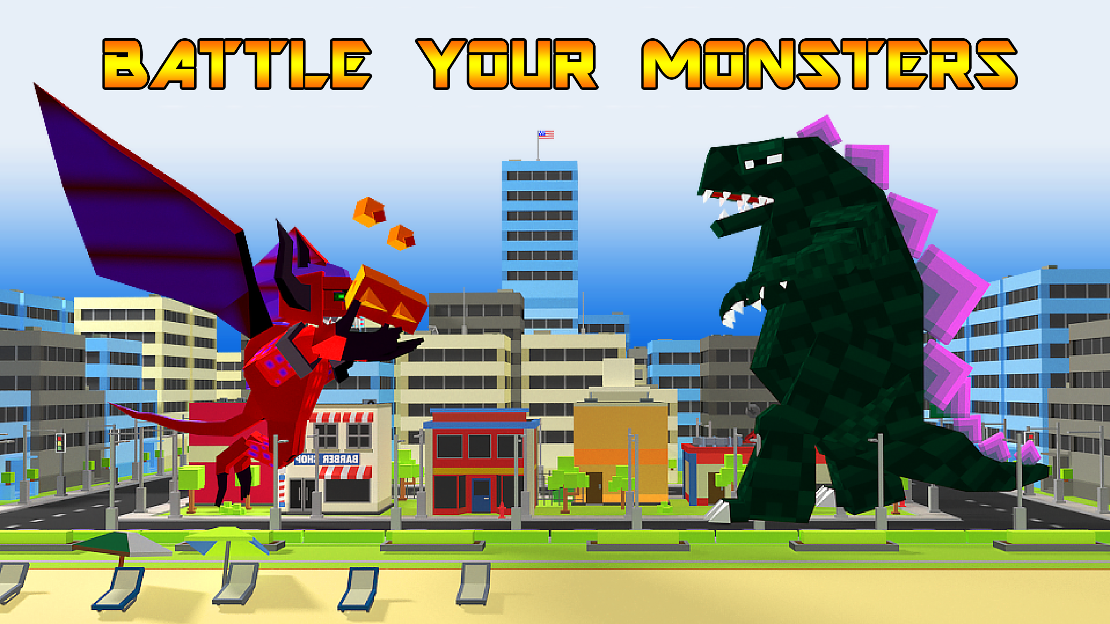 Smashy City: Monster Rampage 遊戲截圖