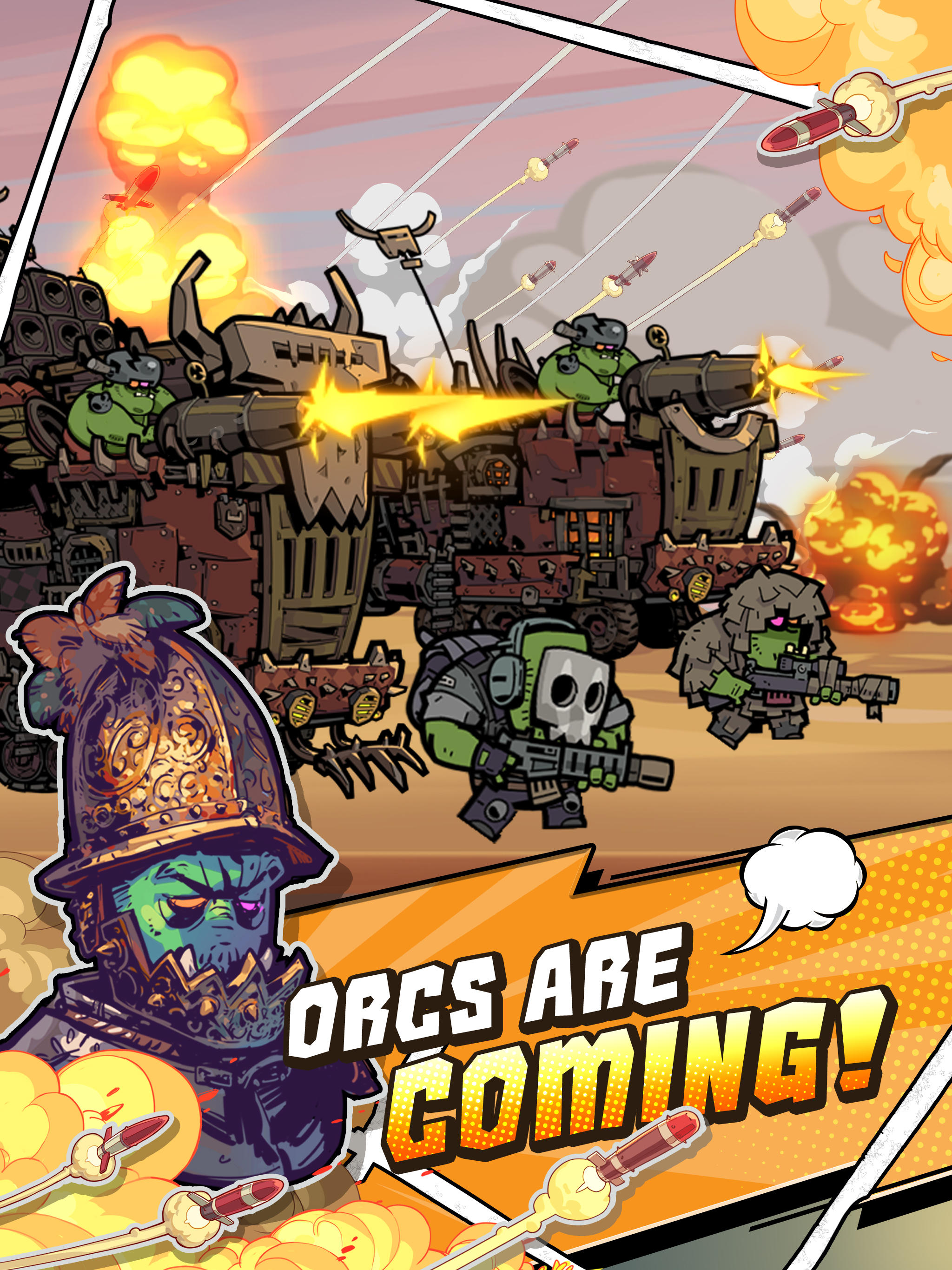 BIG BOOM - ORKS' MOVING CASTLE ภาพหน้าจอเกม
